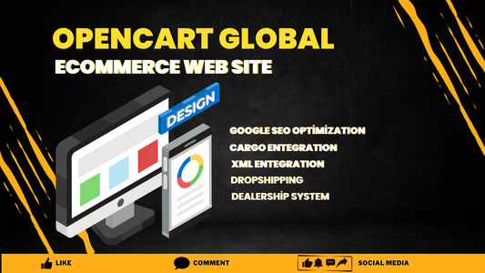 Opencart Web Site Theme 3 - Full