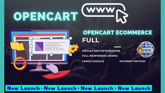 Opencart Ecommerce Theme - New Theme - Full